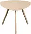 M2 Kollektion Mira 1 Beistelltisch Metall pulverbeschichtet cremeweiß 50x40x50cm (384070)