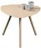 M2 Kollektion Mira 1 Beistelltisch Metall pulverbeschichtet cremeweiß 50x40x50cm (384070)