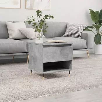 vidaXL Couchtische 2er-Set R&auml;uchereiche 50x46x50cm Holzwerkstoff (830903)