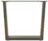 vidaXL Couchtischbeine V-Form 2 Stück Naturstahl 60x(42-43,3)cm (4012635)