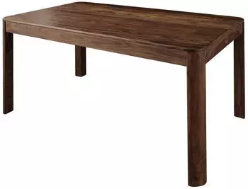 Massivmoebel24 Toronto Esstisch Sheesham 200x100x76cm Smoked Cherry (09-110-665-0026)