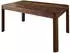 Massivmoebel24 Toronto Esstisch Sheesham 200x100x76cm Smoked Cherry (09-110-665-0026)
