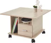 Stolkom Couchtisch "Activio" rollbar, Tisch mit Schubkasten