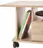 Stolkom Activio Couchtisch Sonoma Eiche, rollbar, mit Schubkasten, 70x45x70cm (Couchtisch Activo 1)