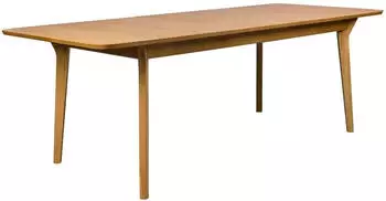 Zuiver Ellen Ausziehbarer Esstisch Kautschukholz 180/220x90cm Natur