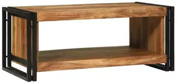 vidaXL Couchtisch Massivholz Akazie 90x50x38cm (4104716)
