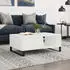 vidaXL Couchtisch Weiß 90x60x35cm Holzwerkstoff (827068)