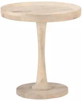 vidaXL Beistelltisch Massives Mangoholz &Oslash;60x75cm
