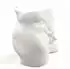 Seletti Piece of Me Him Beistelltisch Corian Weiß, 49,5x38,5x45cm