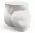 Seletti Piece of Me Him Beistelltisch Corian Weiß, 49,5x38,5x45cm