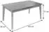 MCW M57 Esstisch ausziehbar 160-200x90cm Marmor-Optik, helle Beine (800000643798)