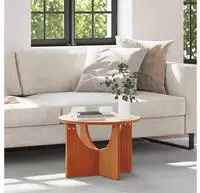 vidaXL Couchtisch Wachsbraun 50 x 50 x 35 cm Massivholz Kiefer