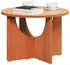 vidaXL Couchtisch Wachsbraun 50x50x35cm Massivkiefer (873531)