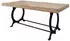 Massivmoebel24 Industrial #29 Esstisch Altholz lackiert 220x100x80cm (09-112-811-0029)