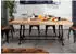 Massivmoebel24 Industrial #29 Esstisch Altholz lackiert 220x100x80cm (09-112-811-0029)