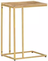 vidaXL Beistelltisch 35x45x65 cm Massivholz Mango