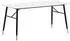 Wohnling Esstisch Marmor-Optik Weiß Metallbeine 160x80x76cm (WL6.959)