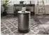 Massivmoebel24 Heavy Industry Beistelltisch Mango 42x42x64cm grau lackiert (09-100-677-0159)