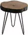 Finebuy Beistelltisch Sheesham Massivholz 35x35cm (FB40439)