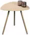 M2 Kollektion Mira 2 Beistelltisch Metall pulverbeschichtet, 50x50x50cm, Creme (Mira 2)