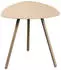 M2 Kollektion Mira 2 Beistelltisch Metall pulverbeschichtet, 50x50x50cm, Creme (Mira 2)