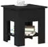 vidaXL Couchtisch Schwarz Eichen-Optik 40x40x42cm Holzwerkstoff (862712)