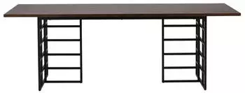 Furniture Fashion Ystad Esstisch 220x100cm Braun (Ystad)