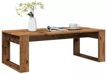 vidaXL Couchtisch Altholz-Optik 102x50x35cm Spanplatte (856680)