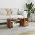 vidaXL Couchtisch Handwerkseiche Holzwerkstoff 90x45x35cm (856057)