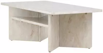 Venture Home &Aring;lesund Couchtisch Marmoroptik rechteckig 120x60x42cm (60-20094-121)