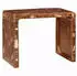 vidaXL Beistelltisch 60x35x46cm Massivholz recycelt, Braun (4104576)