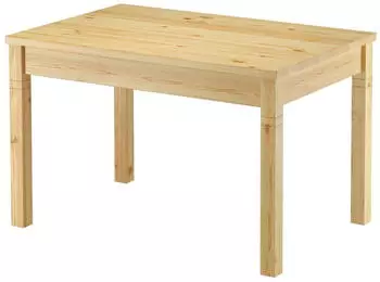 Erst-Holz Esstisch Massivholz Kiefer 120x75cm (90.70-51B)