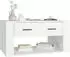 vidaXL Couchtisch Holzwerkstoff Weiß 80x50x40cm (816528)