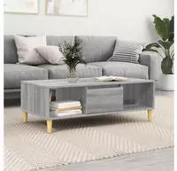 vidaXL Couchtisch Graues Sonoma 102 x 55 x 35 cm Holzwerkstoff