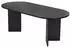 Hanah Home Sabella Esstisch Melaminplatte 200x90cm Schwarz (746NRD1110)