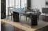 Hanah Home Sabella Esstisch Melaminplatte 200x90cm Schwarz (746NRD1110)