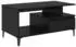 vidaXL Couchtisch Holzwerkstoff Schwarz Eichen-Optik 90x49x45cm (881053)
