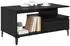 vidaXL Couchtisch Holzwerkstoff Schwarz Eichen-Optik 90x49x45cm (881053)