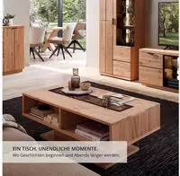 Wohnconcept Couchtisch "Donna Couchtisch, 115x43x65 (BxHxT)" 1 Stk. tlg. Massivholz,