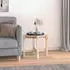 vidaXL Couchtisch Ø52,5x45cm Massivholz Kiefer (822307)