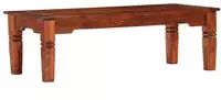 vidaXL Couchtisch 110 x 50 x 35 cm Massivholz Akazie