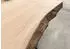 Massivmoebel24 Freeform 5 Baumtisch Mango 180x90x79cm beige lackiert, Mikado-Beine anthrazit matt (09-108-844-4233)