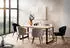 Wohnling Esstisch 120x60x76cm Akazie Massivholz Metallbeine Industrial (WL7.046)