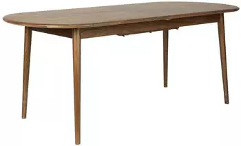 Zuiver Twist Ausziehbarer Esstisch 185&ndash;240x90cm Walnuss Furnier (2100174)