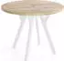 WFL GROUP Vero Esstisch rund ausziehbar Sonoma Eiche 90–190cm (800001517258)