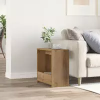 vidaXL Beistelltisch Artisan-Eiche 50x26x50 cm Holzwerkstoff