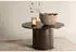 Venture Home Bianca Couchtisch rund, MDF, Mokka, 80x80x45cm