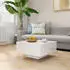 vidaXL Couchtisch Handgemachte Eiche 60x60x31,5cm Spanplatte (856551)