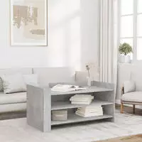 vidaXL Couchtisch Grau Sonoma 100x50x50 cm Holzwerkstoff