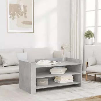 vidaXL Couchtisch Grau Sonoma 100x50x50cm Holzwerkstoff (848351)